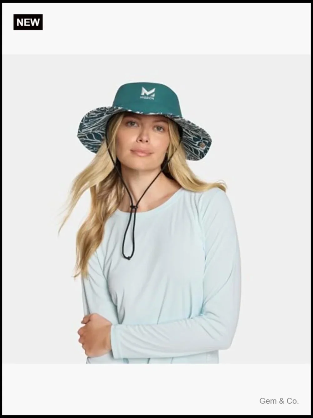 Cooling Wide-Brim Bucket Hat - UPF 50, Adjustable, Unisex, Sun Hat